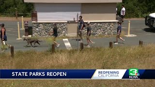 California state parks reopened several areas in northern on friday
that have been closed since the end of march because novel coronavirus
...