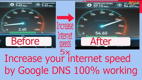 Increase  internet speed 5x by google DNS update tips 2017 100% working