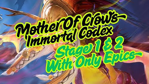 Watcher Of Realms - Mother of Crows Codex First 2 Stages With F2P Team