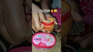 Best Matka Kulfi from Blinkit 😋🍦#icecream #kulfi #blinkit #tasty #strawberry