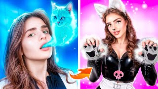 え?わたしほんもののネコになっちゃった!