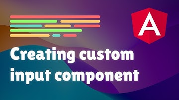 Creating custom input component in Angular