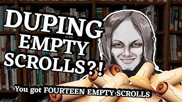 How to get extra books and scrolls in Fear and Hunger