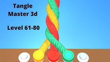 ⚠️⚠️‼️ Tangle Master 3D - Gameplay Walkthrough - Levels Solution (61-80)