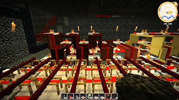 Minecraft Redstone Bank Tour on Nishtown