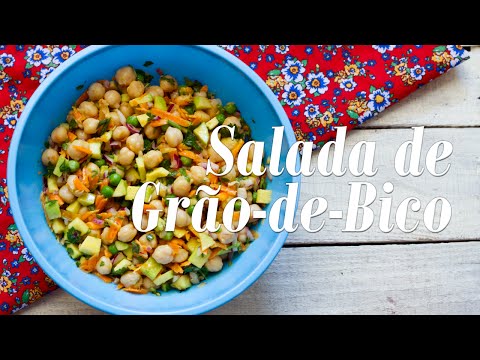 Como fazer Salada de Grão de Bico