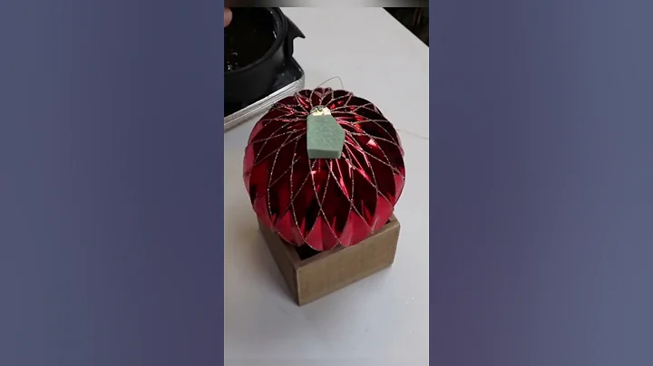 One of the coolest ornament hacks ever! 😮  @michaels #christmas #diy #shorts