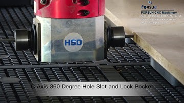 Forsun CNC Router with C axis and Duo Aggregate for Wood Engraving