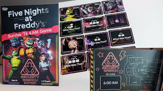 Unboxing FUNKO "Five Nights at Freddy's Survive 'Til 6AM Game - Security Breach Edition" (FNAF) screenshot 1