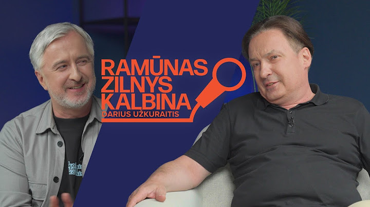 Ramūnas Zilnys kalbina Darių Užkuraitį: apie „Euroviziją“ (ir ne tik)