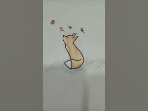 #рисунок#нарисовать#милашка#котик#лисёнок#shorts - YouTube