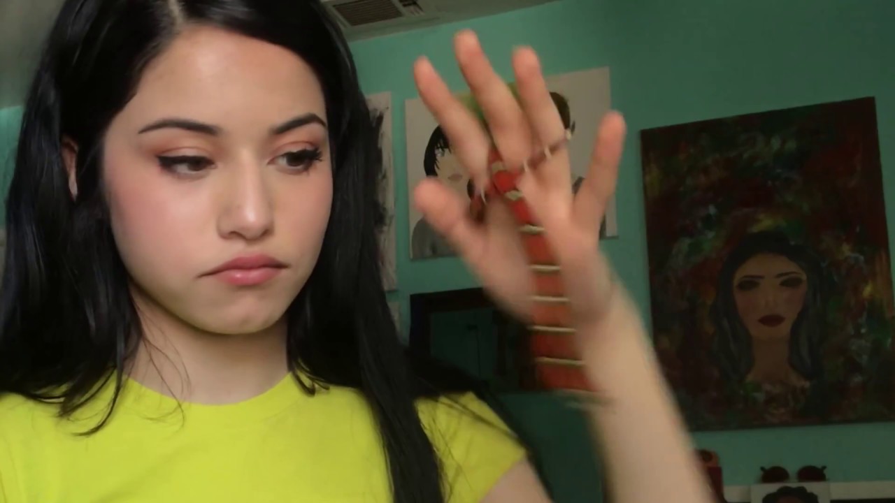 Chewing Gum ASMR While Holding My Snake