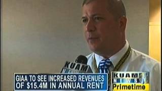 Guam airport will see revenue increases of $15.4M in annual rent