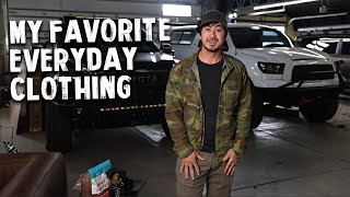 CLOTHES THAT WORK - My "EDC" Clothing and the Jackets, Pants, Shirts That I Use Most