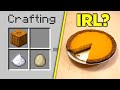 What Happens if You Follow Minecraft’s Pie Recipe?