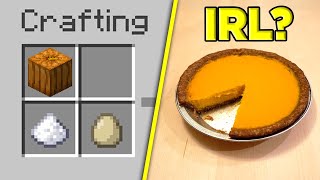 What Happens if You Follow Minecraft’s Pie Recipe?