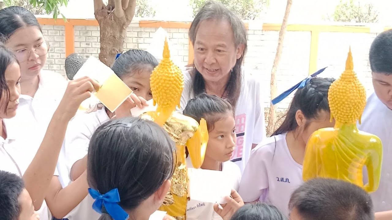 👶เด็กซ่อมพระ👶วัดสว่างภพ🌞คลอง สี่🌞EP.8