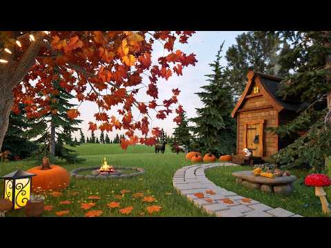 Enchanted Autumn Forest 🍂 Fall Vibes and Cozy Nature Ambience