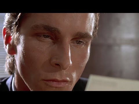 Comparing business cards – American Psycho (2000)
