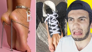 DÜNYANIN EN İLGİNÇ AYAKKABI TASARIMLARI * Ne Gerek Vardı *