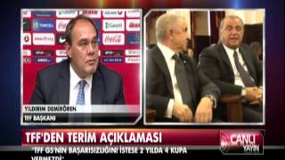 Yıldırım Demirören'den flaş Terim açıklamaları