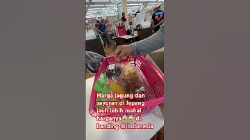 Harga sayuran di Jepang 4x lebih mahal daripada di Indonesia😱🫣#fypage #indonesia #food