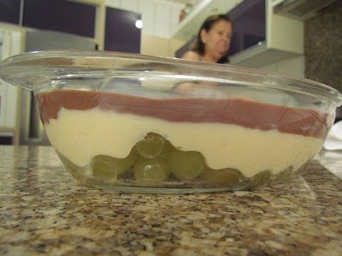SOBREMESA PARA O NATAL COM UVA, BEIJINHO E CHOCOLATE - RECEITAS DA VÓ LURDES