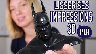 Comment lisser des impressions 3D en PLA ? - YouTube
