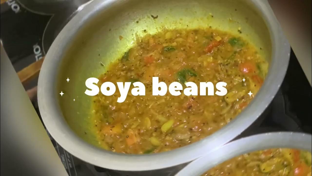 How to make soya beans curry with Navitha recipe YouTube
