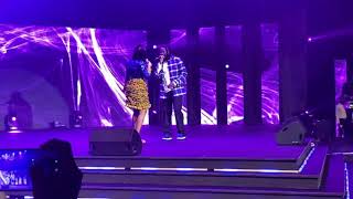 Wow Stonebwoy Ft Adina perform at Phantom X Concert Last Night