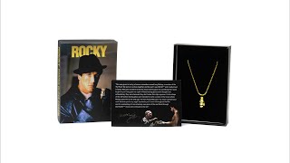 Sly Stallone Shop Presents: The Rocky Balboa boxing glove charm worn by Sylvester Stallone