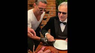 Do you like Gold Steak? #shorts #saltbae #food #nusret