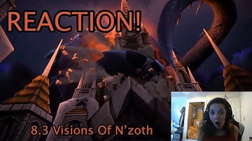 WRATHION MEETS ANDUIN Cinematic REACTION | 8.3 WoW BFA: Visions Of N