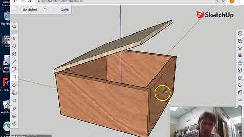 Sketch up   week two   Storage box