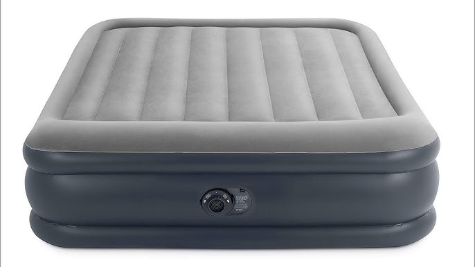 Matelas gonflable électrique Intex Pillow Rest Fiber Tech 2 places