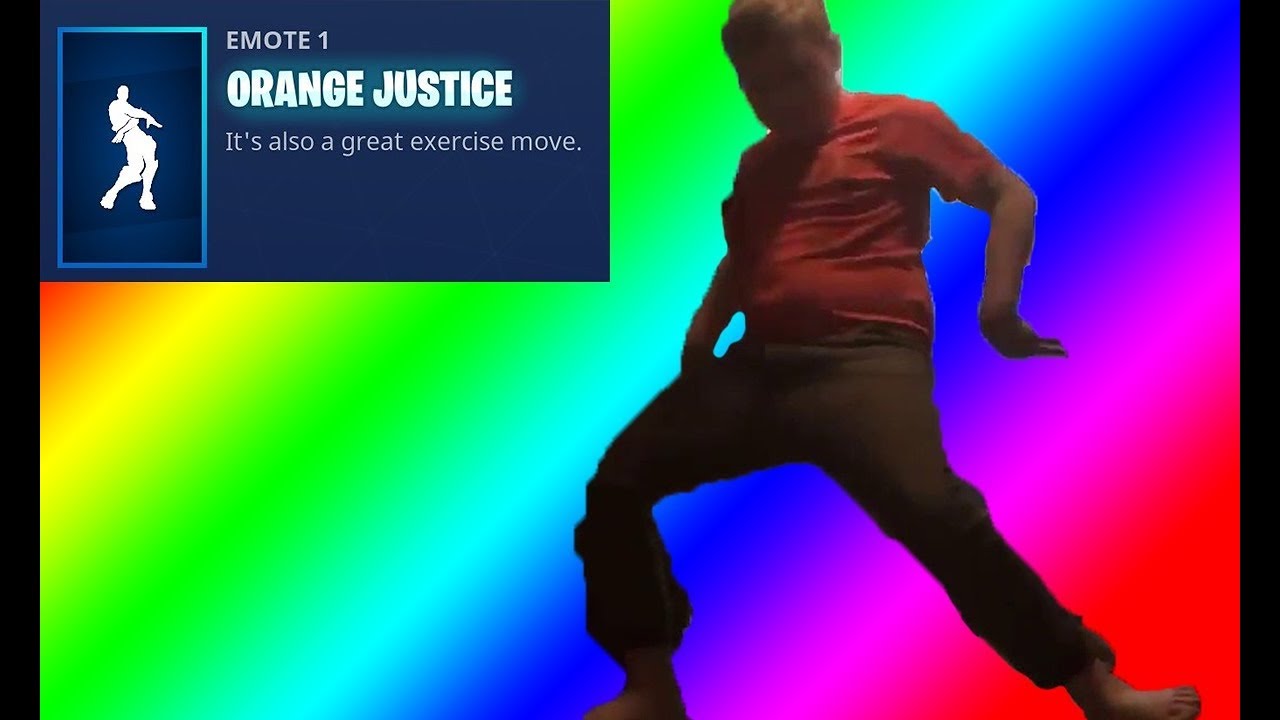 ORANGE JUSTICE (FROM MEME TO FORTNITE DANCE) - YouTube - 1280 x 720 jpeg 66kB