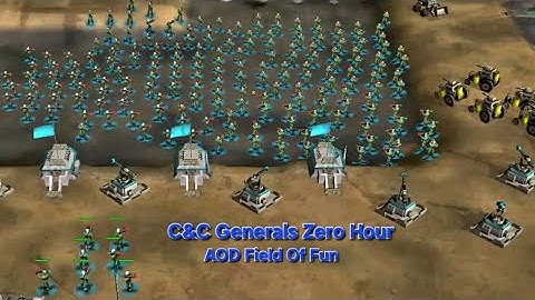 C&C Generals Zero Hour AOD Online