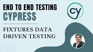 Part 16: Cypress E2E Web Automation | Fixtures & Data Driven Testing (Using JSON Data)
