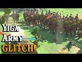 Fighting the Yiga Army GLITCH in Zelda Tears of the Kingdom