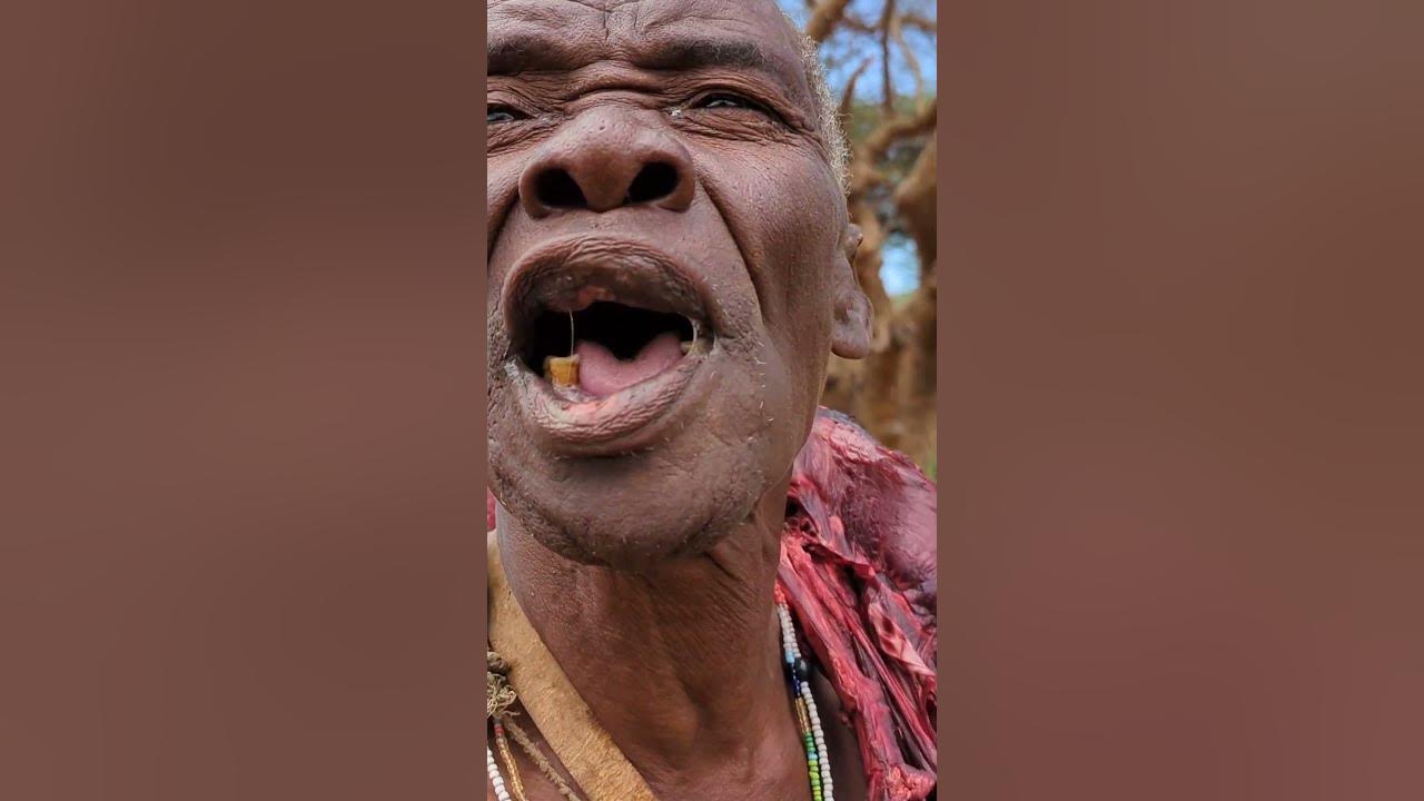 This incredible moment in Hadzabe Tribe #viral #hadzabetribe #villagelife