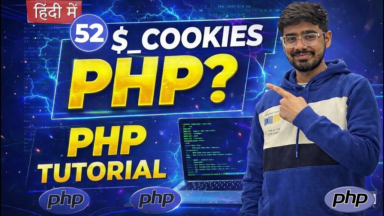 #52 PHP Tutorial in Hindi | $_COOKIE in PHP | Cookies in PHP Explained ...