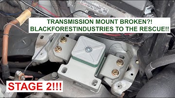 Black Forest Industries MK5 / MK6 - Transmission Mount - 5 Speed / Tiptronic - Stage 2 Installation