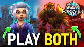 You Can Play BOTH SIDES in WoW Forever Beta Here's the Trick!
