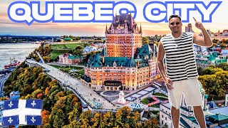 Why QUEBEC CITY is the Most European City in North America  - Canada Travel Vlog 🇨🇦