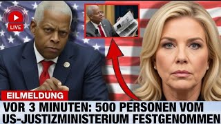 VOR 3 MINUTEN: Abgeordneter Hank Johnson enthüllt, dass 500 Anwälte des Justizministeriums Trump
