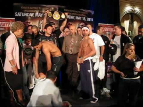 Amir Khan vs Paulie Malignaggi Brawl at the Weigh-In