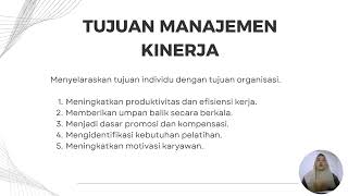 TUGAS KELOMPOK 7 C19/ 07SMJE006 TALENT MANAGEMENT - MANAJEMEN KINERJA