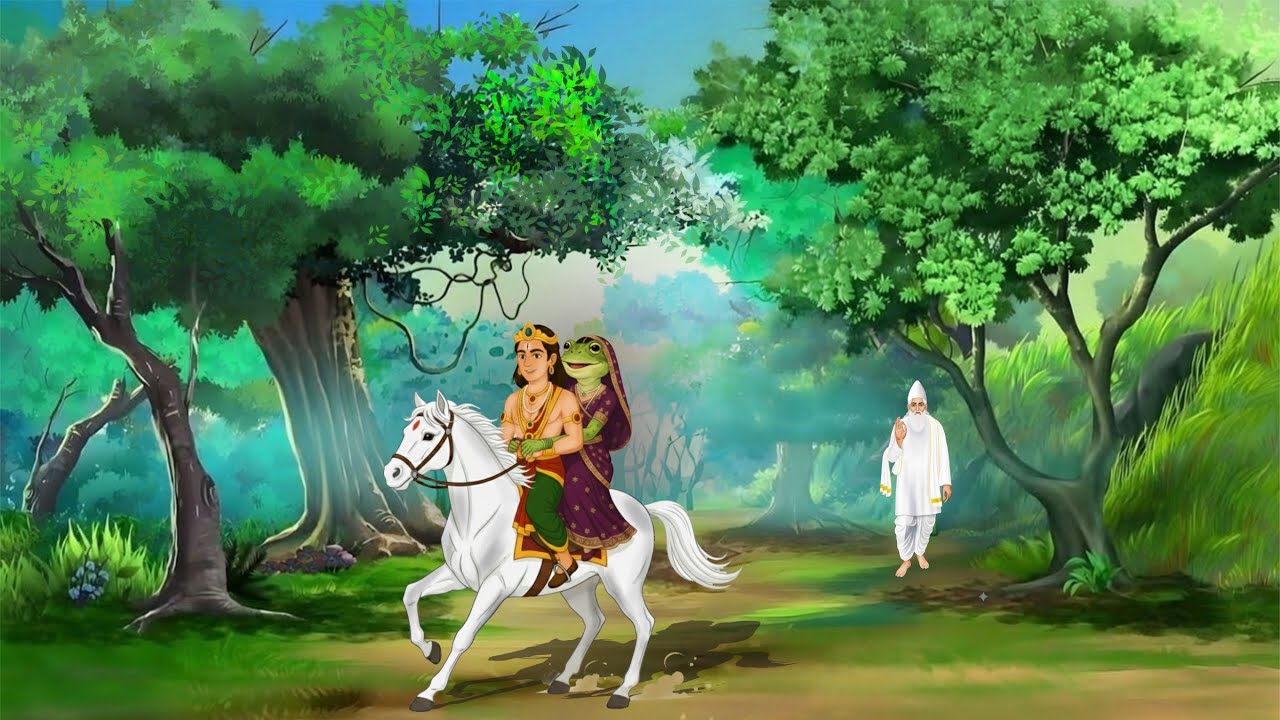 मेंढकी राजकुमारी ।। राजकुमार ने रचाई मेंढकी से शादी । हिंदी कहानियां ।। Sant Rampal ji ।। sktoons2.0