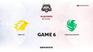 ONIC vs FLCN GAME 6 MPL PH S17 PLAYOFFS | Team Falcons PH vs ONIC PH