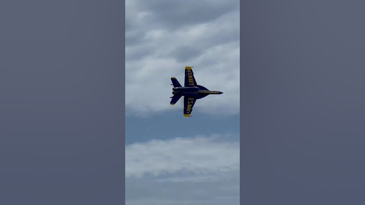 Pensacola 5G Afterburner Turn Blue Angels F-18